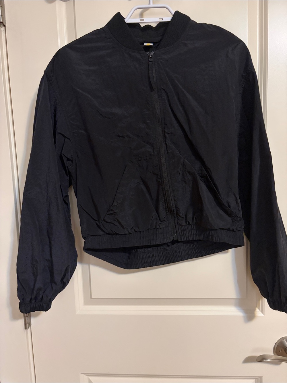 Old Navy Black Lightweight Bomber Jacket